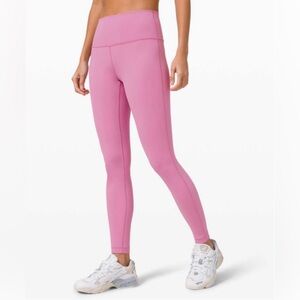 Lululemon Wunder Under High-Rise Tight 28" Full-On Luxtreme Size 10 Magenta Glow